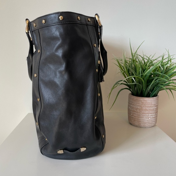 Cole Haan Leather Shoulder Tote - Picture 4 of 11